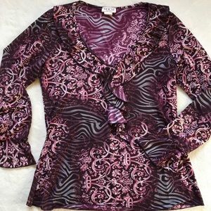 Long sleeve blouse